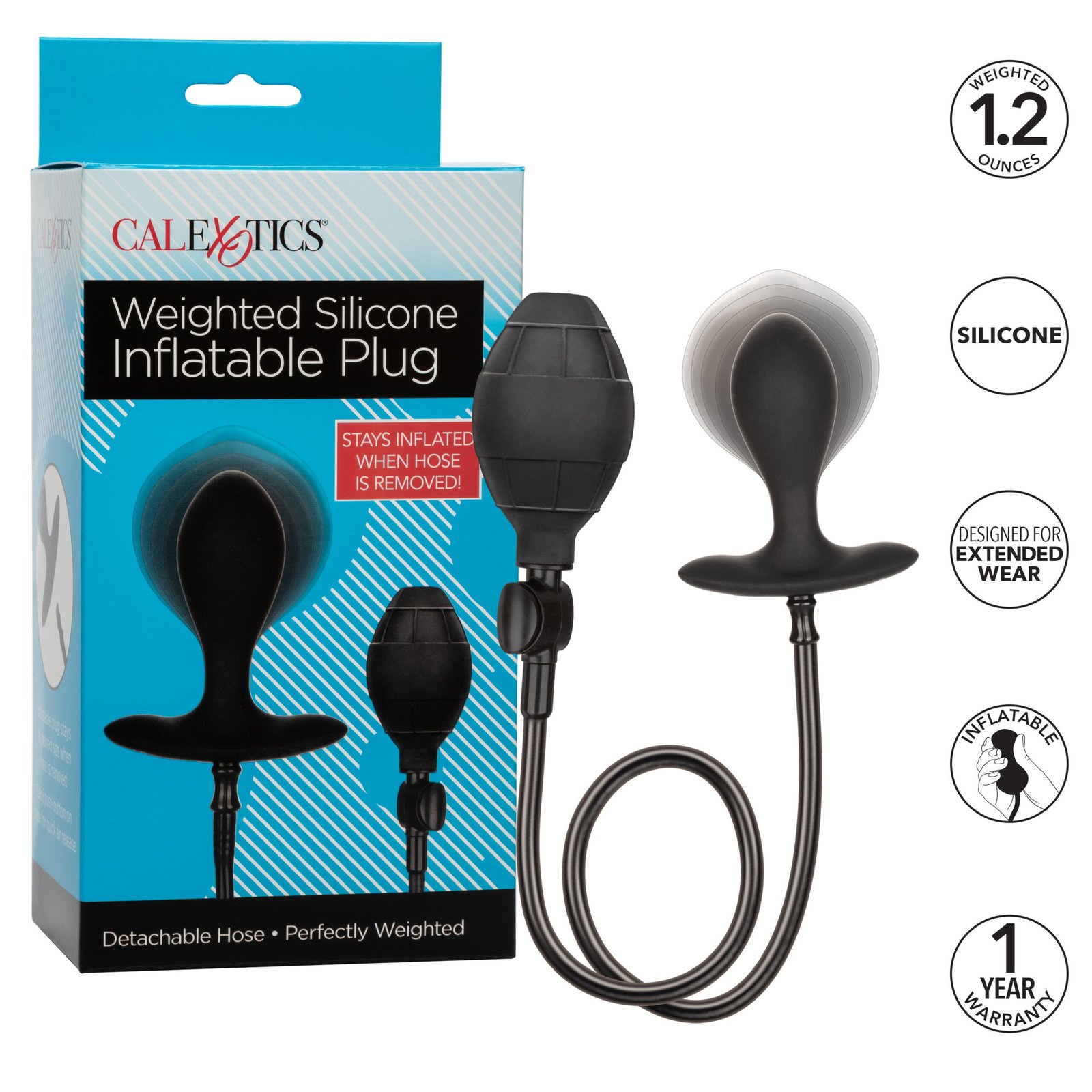 weighted-silicone-inflatable-plug Weighted Silicone Inflatable Plug - Image 1