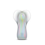 WINX Fancy Flutter Squishy Silicone Vibrator – Multi-Color Pastel Swirl - Image 2