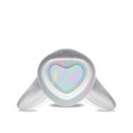 WINX Fancy Flutter Squishy Silicone Vibrator – Multi-Color Pastel Swirl - Image 3