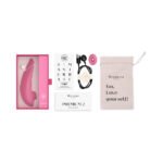 Womanizer Premium 2 Rechargeable Silicone Luxurious Pleasure Air Clitoral Stimulator Raspberry - Image 10