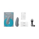 Womanizer Starlet 3 Rechargeable Body-Safe Silicone Clitoral Stimulator Gray - Image 3