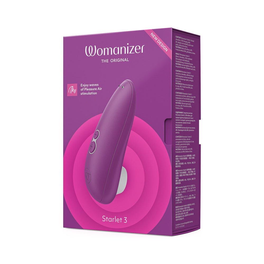 womanizer-starlet-3-rechargeable-silicone-compact-pleasure-air-clitoral-stimulator-violet Womanizer Starlet 3 Rechargeable Silicone Compact Pleasure Air Clitoral Stimulator Violet - Image 1