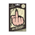 Wood Rocket Air Freshener Middle Finger Peach