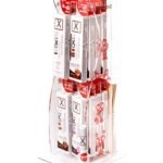X on the Lips Buzzing Lip Balm - 16 Piece Tower Display - Assorted Flavors