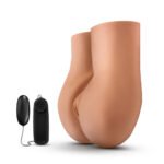 X5 Men Pound Me Deep Dual-Canal Vibrating Stroker – Beige - Image 5