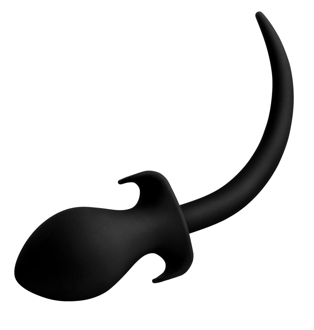 xl-silicone-puppy-tail-butt-plug Xl Silicone Puppy Tail Butt Plug - Image 1