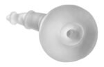 Xplay Anal Sleeve Plug 7.0 Inch - Clear - Image 5