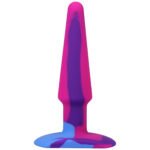 A-Play Groovy Silicone Anal Plug 5 Inch - Berry - Image 2