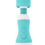 Yorokobi Rechargeable Mini Wand Massager - Teal