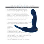 Zero Tolerance By All Means Rechargeable Prostate Vibrator with Remote Silicone Blue - Image 10
