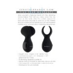 Zero Tolerance Handy Helper Rechargeable Vibrating Stroker Silicone Black - Image 9