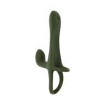 Zero Tolerance Strap Tap & Go  Rechargeable Vibrating Girth Enhancer Silicone Green - Image 4