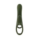 Zero Tolerance Strap Tap & Go  Rechargeable Vibrating Girth Enhancer Silicone Green - Image 7