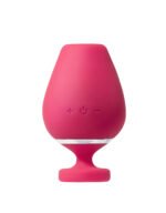Vino Rechargeable Vibrating Sonic Vibe - Pink - Image 2