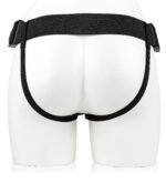 Vibrating Hollow Strap-on No Balls 8 Inch - Tan - Image 5