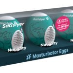 3 Pc Set Masturbator Egg - Naughty