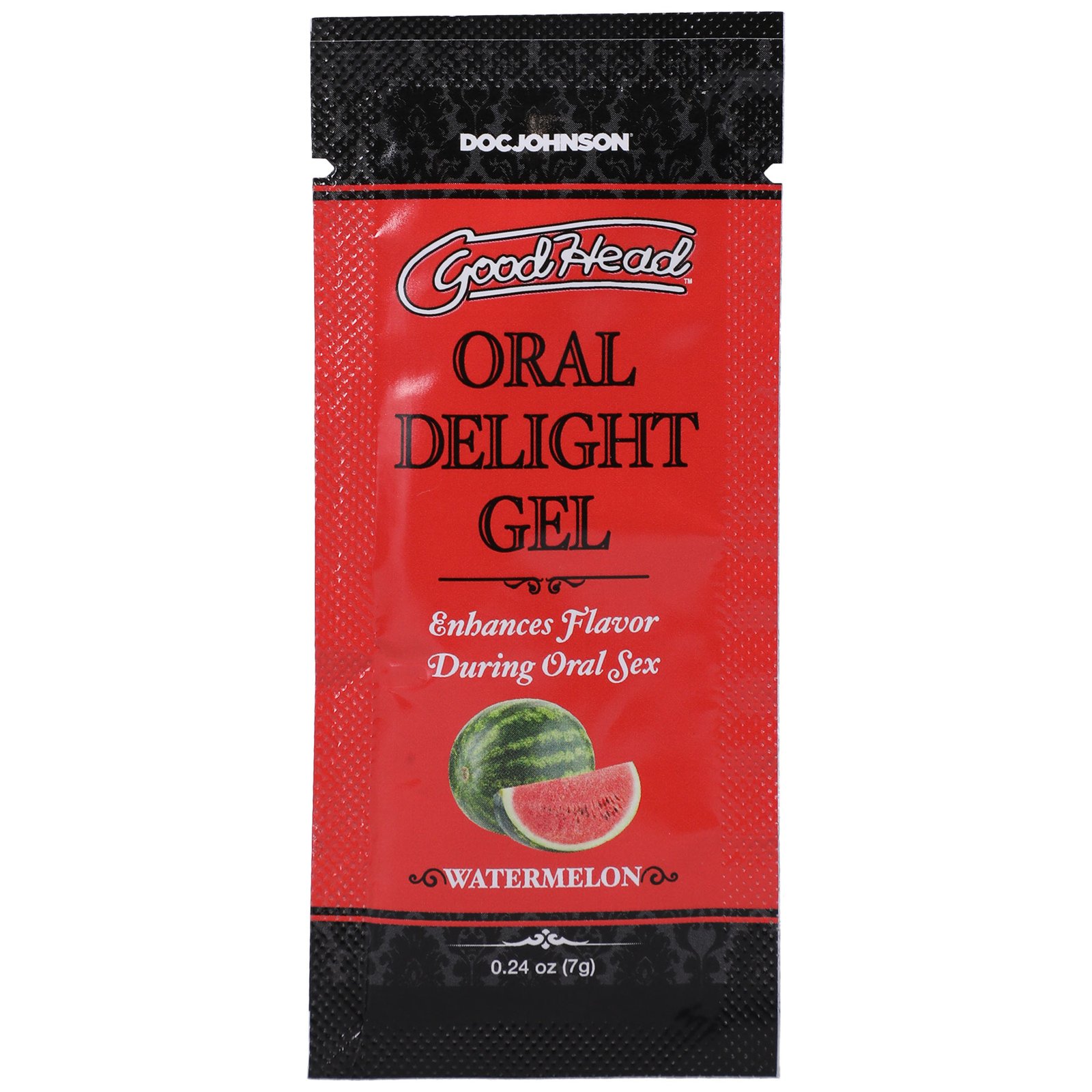 Goodhead Oral Delight Gel Watermelon 0.24 Oz Bulk image 0 Goodhead Oral Delight Gel Watermelon 0.24 Oz Bulk - Image 1