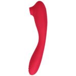This Product Sucks - Sucking Clitoral Stimulator  With Bendable G-Spot Vibrator - Pink - Image 5