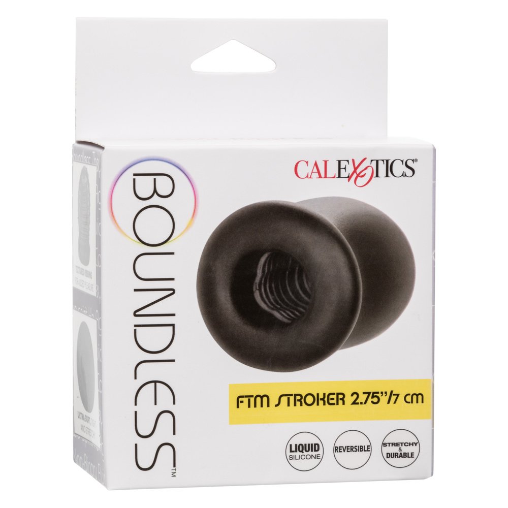 Boundless Ftm Stroker 2.75 Inch 7 Cm - Black image 0 Boundless Ftm Stroker 2.75 Inch 7 Cm - Black - Image 1