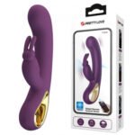 Liam Global App Control Rabbit Vibrator - Purple - Image 2