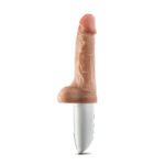 Dr. Skin Silicone - Dr. Hammer - 7 Inch Thrusting Dildo With Handle - Beige - Image 7