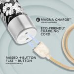 The Collection - Eden - 7 Inch Rechargeable Vibe - Black - Image 3