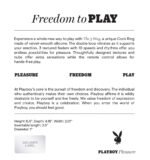 Playboy Pleasure - the 3 Way - Cock Ring - Black - Image 7