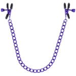 Merci - Chained Up - Nipple Clamps - Violet/black - Image 4