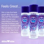 Skins Anal Hybrid Silicone and Water Based Lubricant 4.4 Fl Oz - Image 3