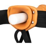 Hollow Strap-on Without Balls 8 Inch - Tan - Image 4