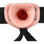 Hollow Strap-on Without Balls 8 Inch - Flesh - Image 3