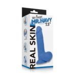 Real Skin Mr. Navy 7.5" Dual Layer Dildo - Image 4