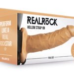 Hollow Strap-on Without Balls 8 Inch - Tan