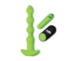 Glow in the Dark Anal Beads - Green - Image 4
