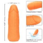 Mini Vibrating Studs - Orange - Image 7