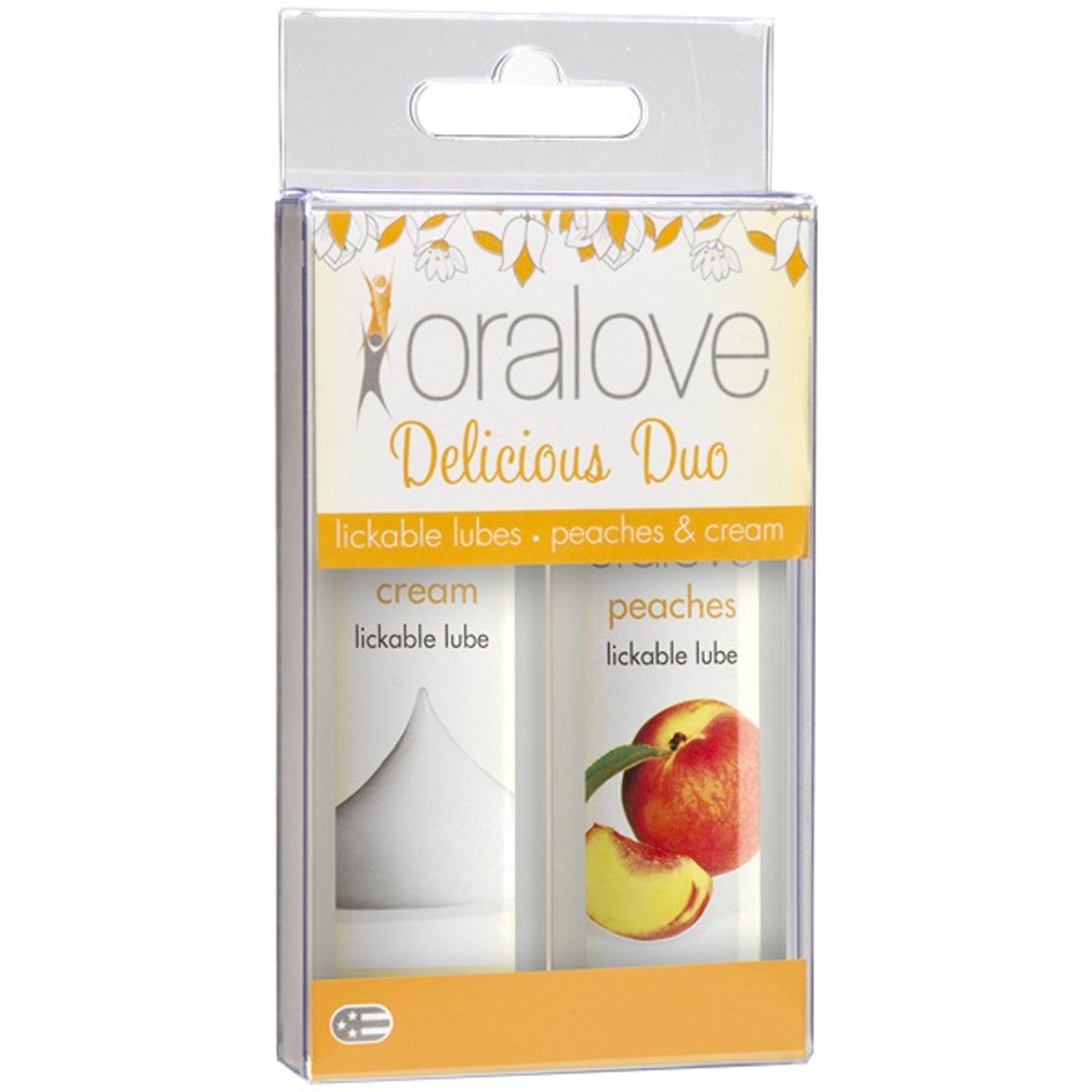 Oral Love Dynamic Duo - Peaches and Cream image 0 Oral Love Dynamic Duo - Peaches and Cream - Image 1
