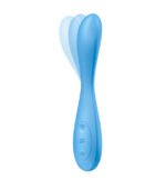 Satisfyer G-Spot Flex 4 Connect App - Multi Vibrator - Blue - Image 2