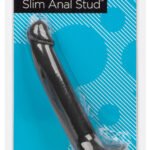 Silicone Slim Anal Stud - Black