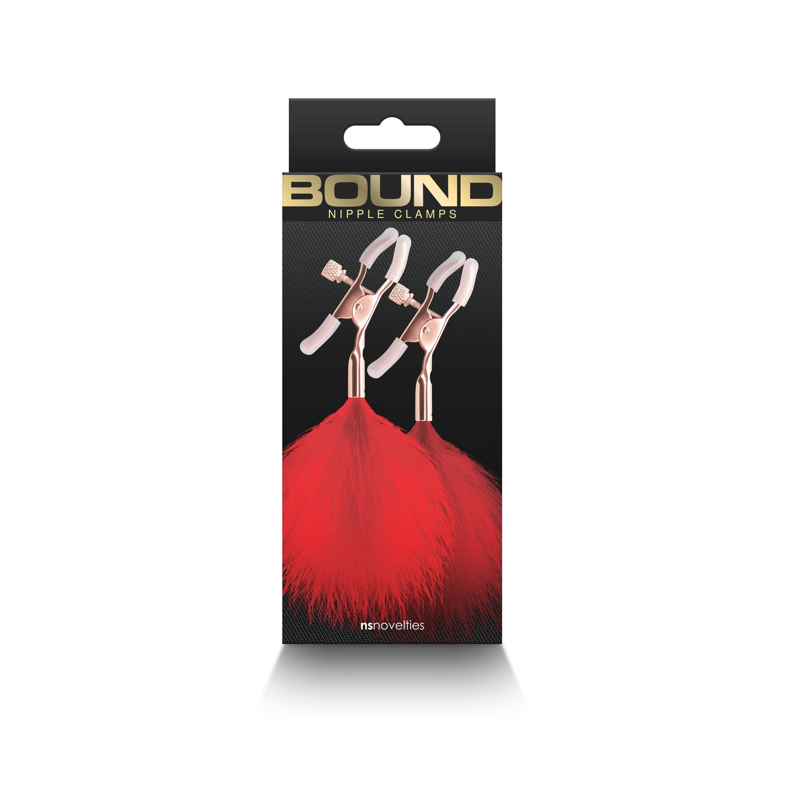 Bound - Nipple Clamps - F1 - Red image 0 Bound - Nipple Clamps - F1 - Red - Image 1