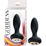 Goddess Diamond Vibrating Plug - Black - Image 3