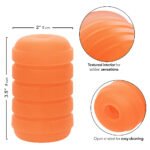 Pop Sock Ribbed - Orange - Image 6