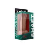 Shaft - Model N 7.5 Inch Liquid Silicone Dong With Balls - Pine - Image 2