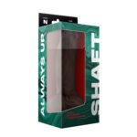 Shaft - Model N 9.5 Inch Liquid Silicone Dong With Balls - Mahogany - Image 2