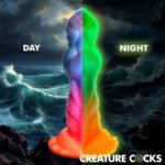 Aqua-Cock Glow-in-the-Dark Silicone Dildo - Image 8