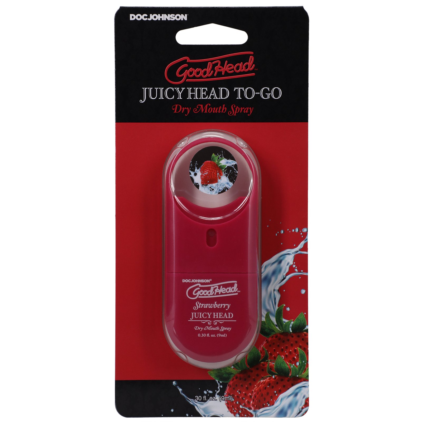 Goodhead - Juicy Head Dry Mouth Spray to-Go .30 Fl - Strawberry image 0 Goodhead - Juicy Head Dry Mouth Spray to-Go .30 Fl - Strawberry - Image 1