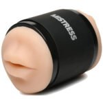 Mistress Double Shot Mouth and Pussy Stroker - Light - Image 4