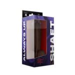 Shaft - Model a 8.5 Inch Liquid Silicone Dong With Balls - Mahogany - Image 2