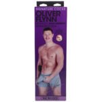 Signature Cocks Oliver Flynn Ultraskyn Dual Density 10 Inch Cock - Vanilla
