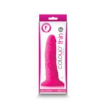 Colours - Pleasures - Thin 5 Inch Dildo - Pink - Image 3