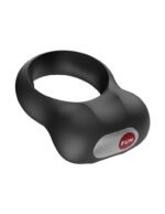 Steady Vibrating Cockring - Black - Image 3